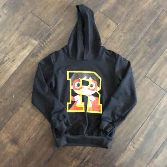 Other - NWOT Kids “Ryans World” Hooded Sweater